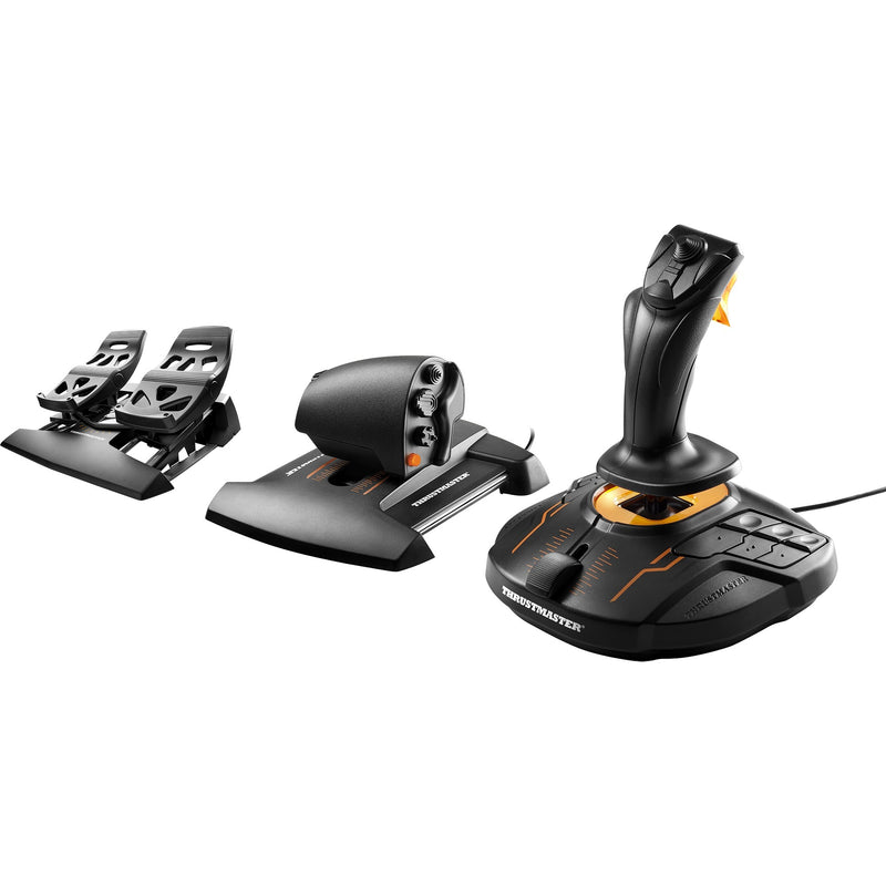 Afbeelding laden in galerijviewer, Thrustmaster t.16000m fcs flight pack gaming hotas (zwart, pc)
