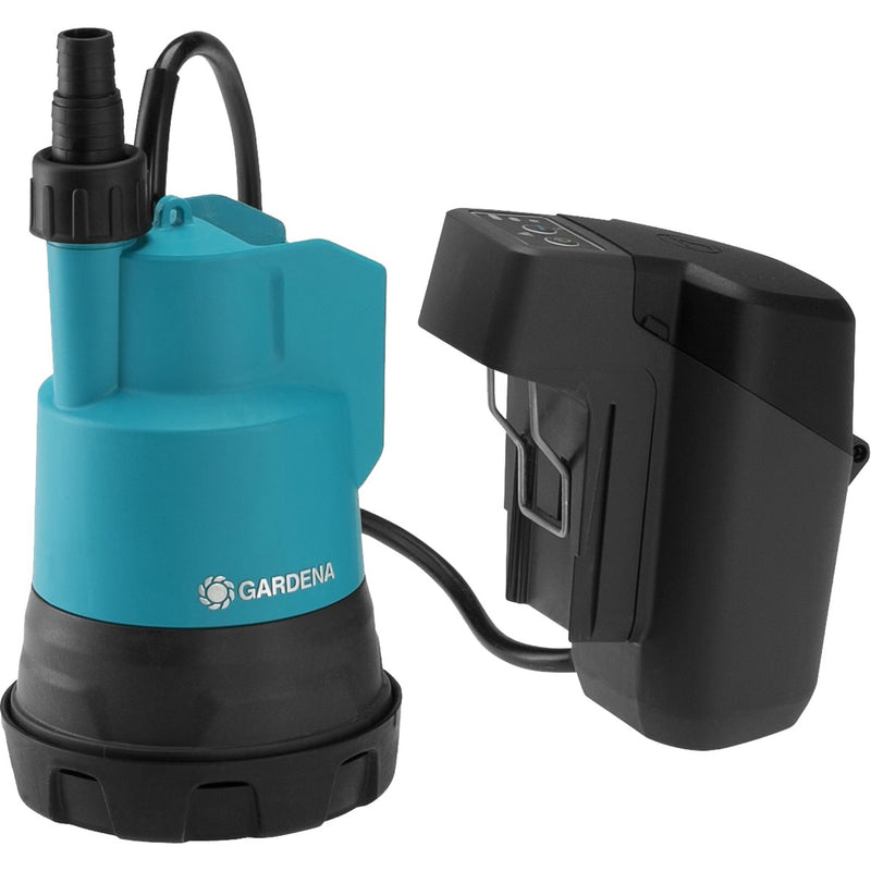 Afbeelding laden in galerijviewer, Gardena accu dompelpomp 2000 2 clear 18v p4a solo dompel- en drukpompen (14600-55, accu niet inbegrepen)
