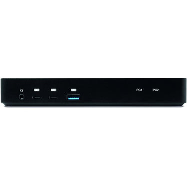Club 3d displayport hdmi dock 4k60hz dockingstation (zwart, met kvm-functionaliteit)