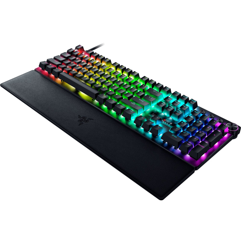 Afbeelding laden in galerijviewer, Razer huntsman v3 pro rgb mechanisch gaming toetsenbord (zwart, us lay-out (qwerty), analog optical gen 2, 100%, double-shot pbt)
