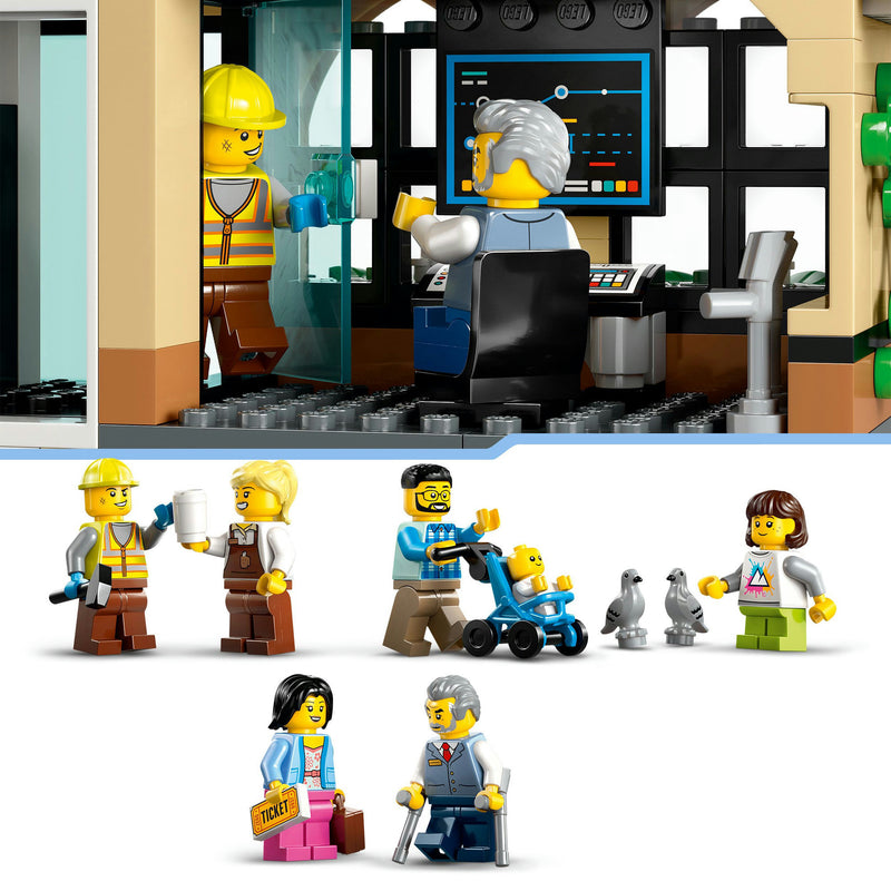 Afbeelding laden in galerijviewer, Lego ® city centraal station, bouwspeelgoedset - 60469
