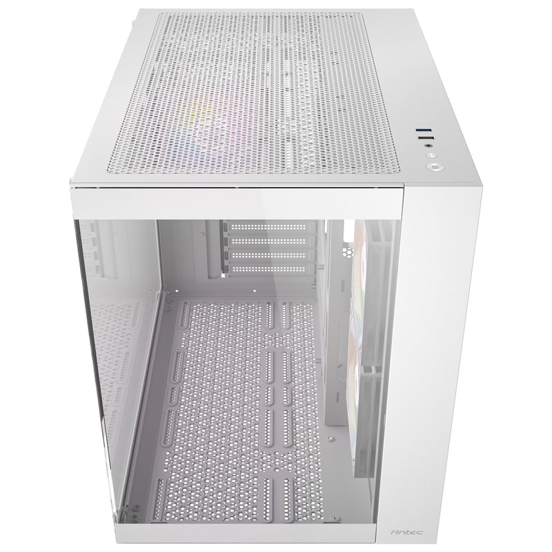 Afbeelding laden in galerijviewer, Antec cx800 argb midi tower behuizing (wit | 2x usb-a | tempered glass)
