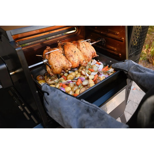 Masterbuilt ® gravity series™ rotisserie draaispit – voor perfect langzaam gegaard vlees