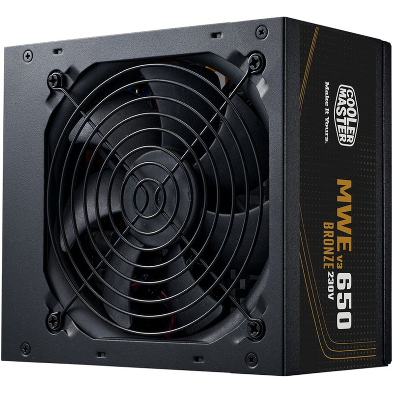 Afbeelding laden in galerijviewer, Cooler master mwe 650 bronze v3 650 watt voeding (zwart, 4x pcie)
