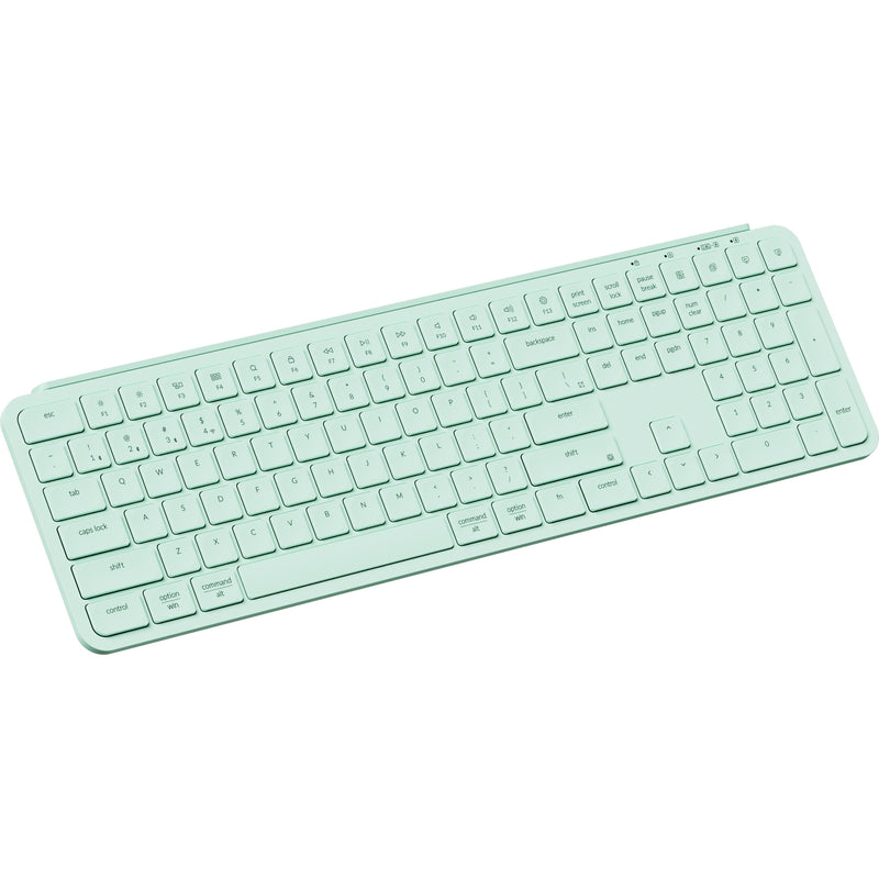Afbeelding laden in galerijviewer, Keychron b6 pro-k7 toetsenbord (mint, us lay-out (qwerty), scissor switches, 100%, abs, 2.4 ghz | bluetooth 5.2 | usb-c)
