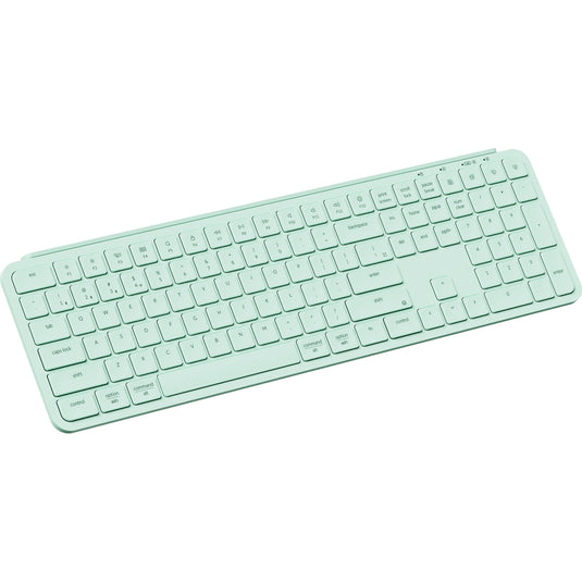 Keychron b6 pro-k7 toetsenbord (mint, us lay-out (qwerty), scissor switches, 100%, abs, 2.4 ghz | bluetooth 5.2 | usb-c)