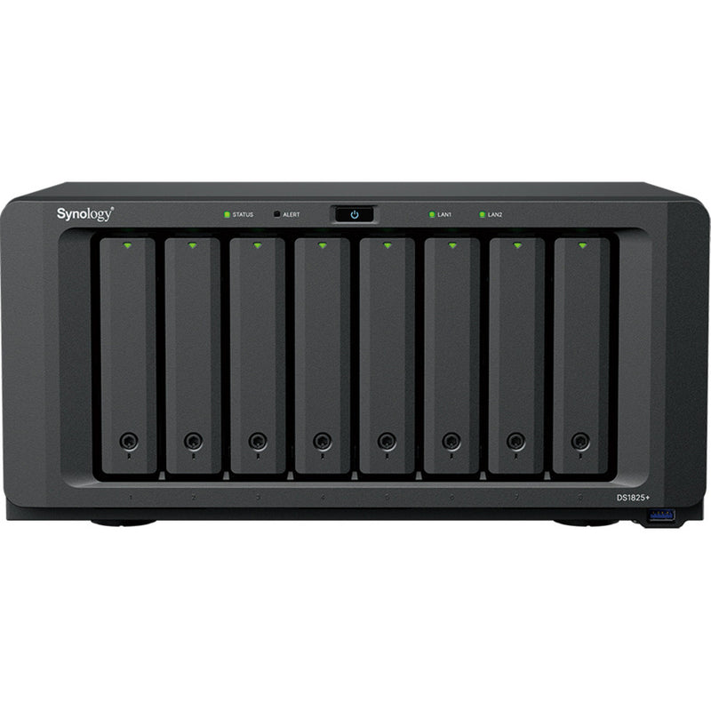 Afbeelding laden in galerijviewer, Synology diskstation ds1825+ nas (zwart, 2x lan, usb)
