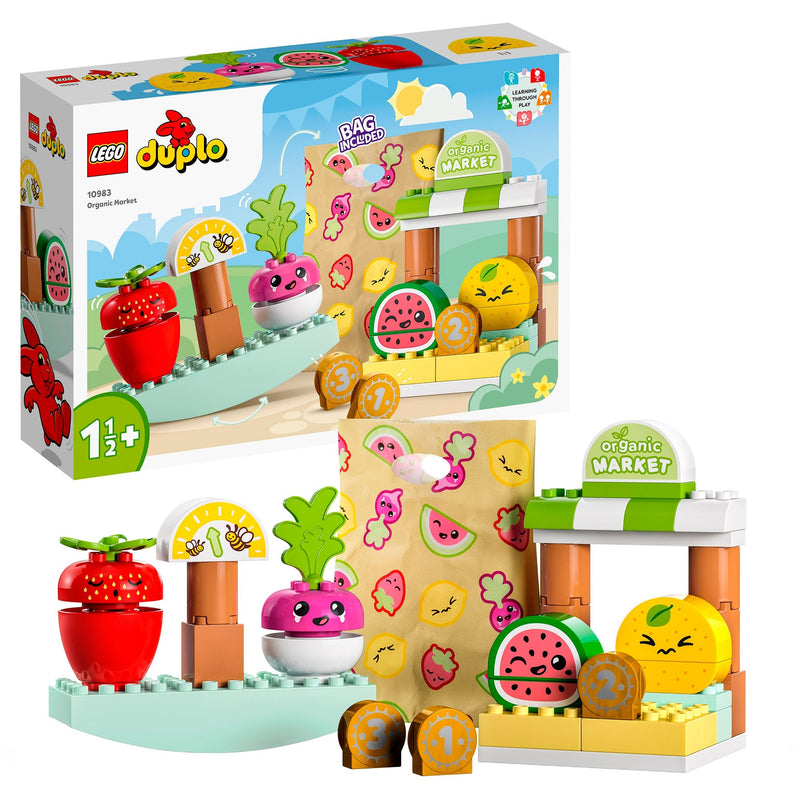 Afbeelding laden in galerijviewer, Lego duplo - biomarkt constructiespeelgoed (10983)
