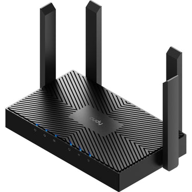 Cudy ax3000 gigabit wi-fi 6 mesh router (zwart, mesh)