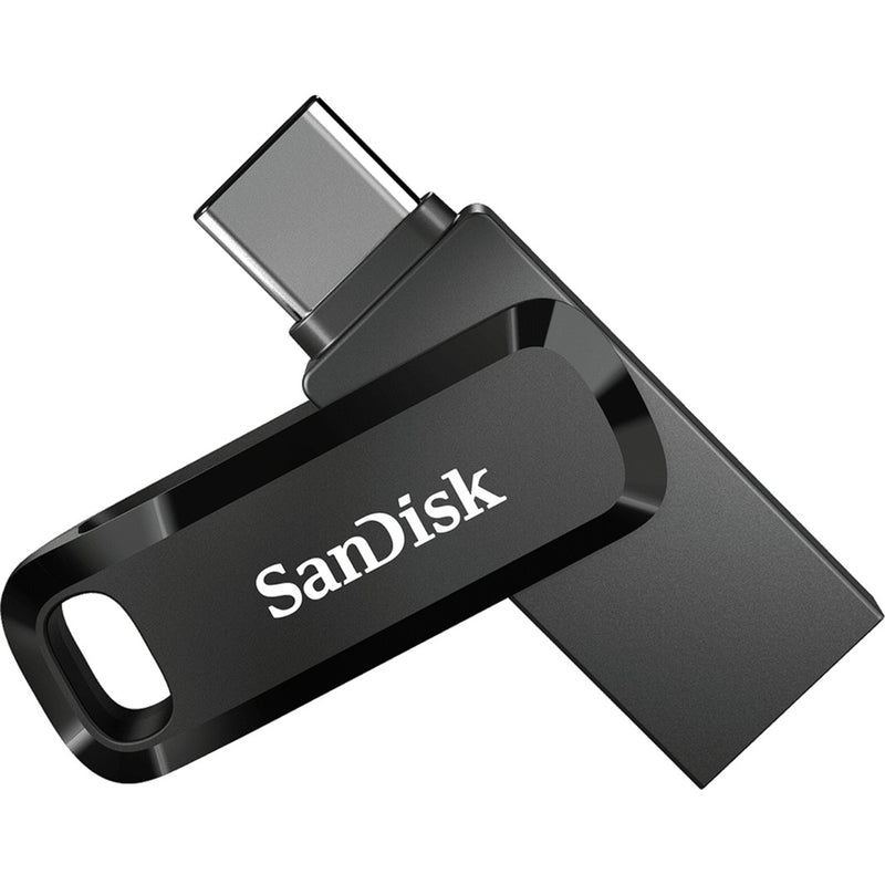 Afbeelding laden in galerijviewer, Sandisk ultra dual drive go 64 gb usb-stick (zwart, usb-a 3.2 (5 gbit s), usb-c 3.2 (5 gbit s))
