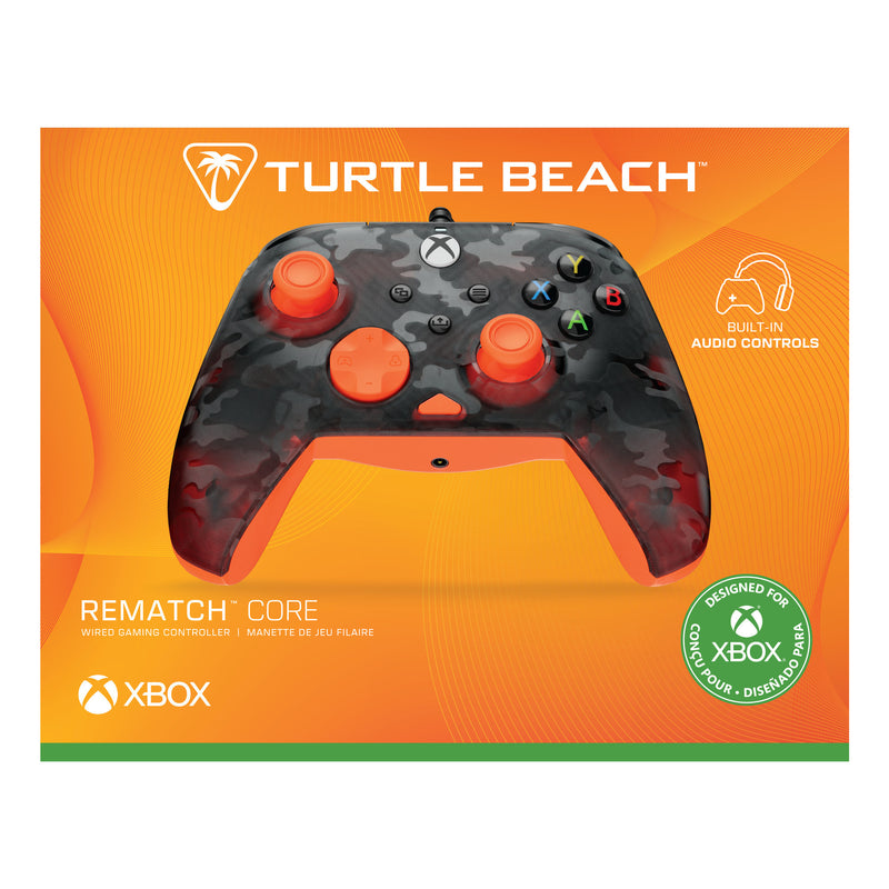 Afbeelding laden in galerijviewer, Turtle beach rematch core bedrade controller (zwart oranje, xbox serie x|s, xbox one, pc)
