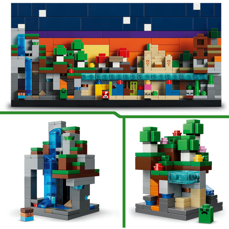Afbeelding laden in galerijviewer, Lego minecraft 21589 minibiomen
