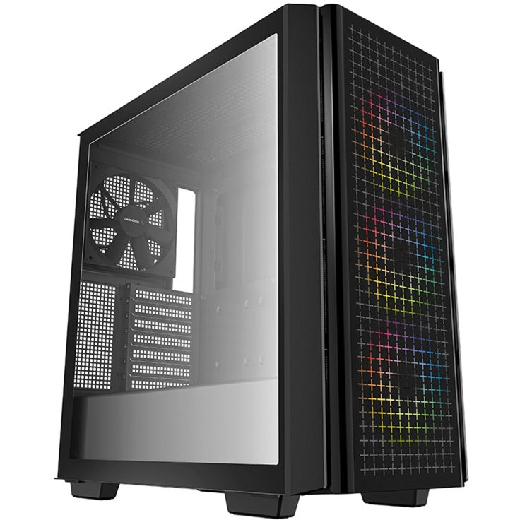 Afbeelding laden in galerijviewer, Deepcool cg540 midi tower behuizing (zwart | 2x usb-a | window)

