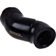 Alphacool eiszapfen angled adaptor double-45 graden aansluiting (zwart)