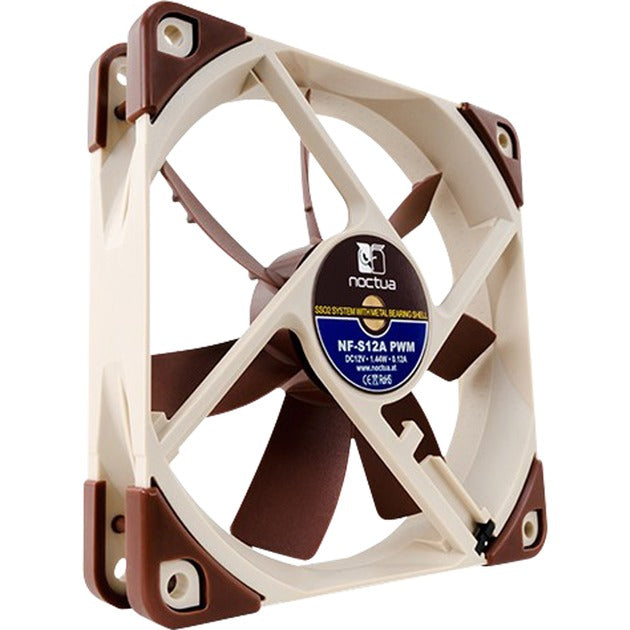 Afbeelding laden in galerijviewer, Noctua nf-s12a pwm case fan (bruin, 120 x 120 x 25 mm)
