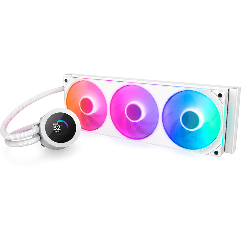 Afbeelding laden in galerijviewer, Nzxt kraken plus 360 rgb waterkoeling (wit)

