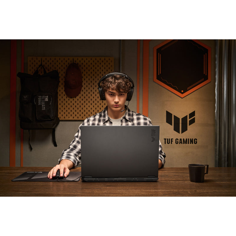 Afbeelding laden in galerijviewer, Asus tuf gaming a18 fa808um-s8112w 18 gaming laptop (zwart grijs | ryzen 7 260 | rtx 5060 | 16 gb | 1 tb ssd)
