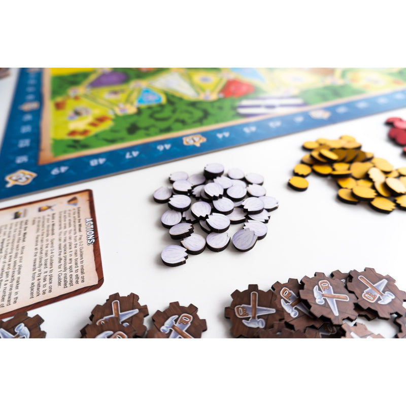 Afbeelding laden in galerijviewer, Asmodee board dice windmill valley - nederlandstalig bordspel voor 1-4 spelers
