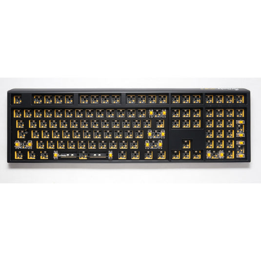 Ducky one 3 ansi layout barebone rgb mechanisch toetsenbord (zwart, us lay-out (qwerty), 100%, rgb leds, hot swap, barebone)