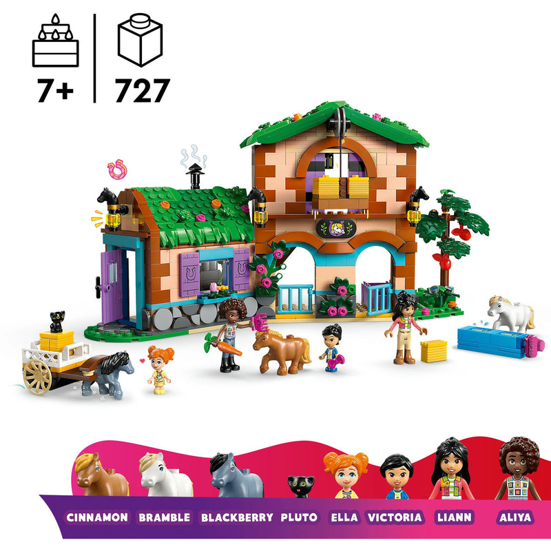 Afbeelding laden in galerijviewer, Lego friends - ponyboerderij en stal constructiespeelgoed (42654)
