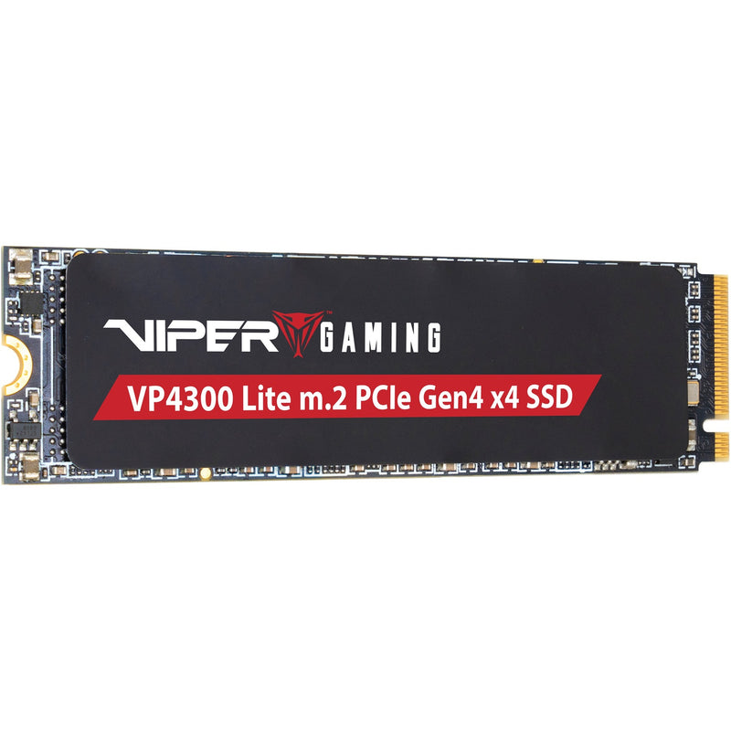 Afbeelding laden in galerijviewer, Patriot vp4300 lite 4 tb ssd (zwart, pcie 4.0 x4, nvme 2.0, m.2 2280)
