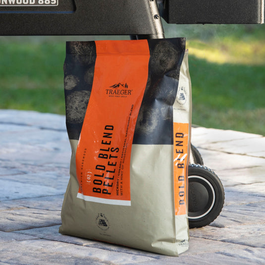Traeger bold blent pellets - limited edition brandstof (8 kg)