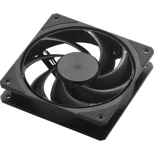 Cooler master mobius 120 black edition case fan (zwart, 120 x 120 x 25 mm, pwm)