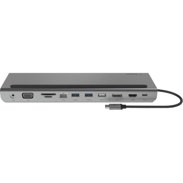 Belkin connect 11-in-1 usb-c hub dockingstation (zilver zwart)