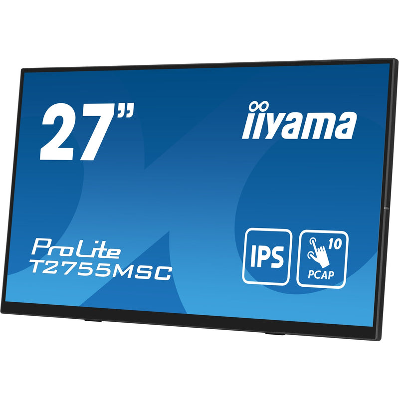 Afbeelding laden in galerijviewer, Iiyama prolite t2755msc-b1 27 touchscreen monitor (zwart, hdmi, displayport, 2x usb-a)

