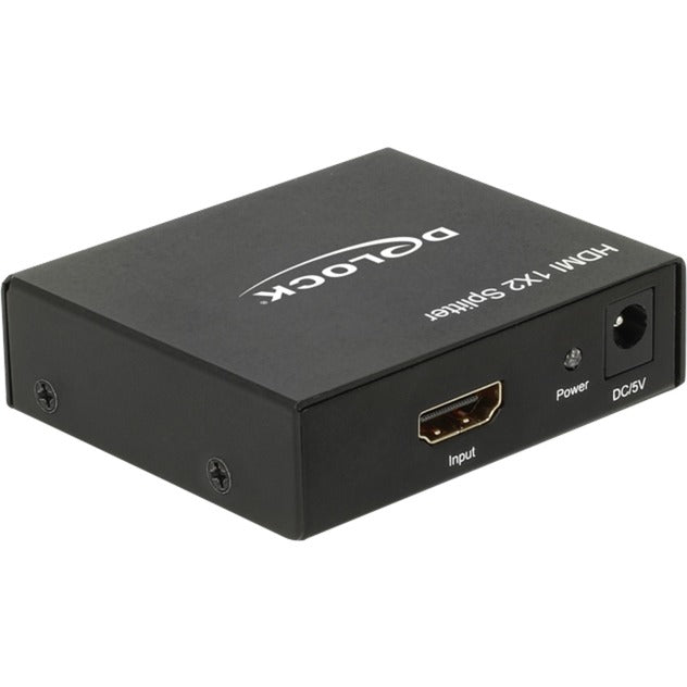 Afbeelding laden in galerijviewer, Delock splitter hdmi in > 2x hdmi 4k hdmi splitter (zwart)

