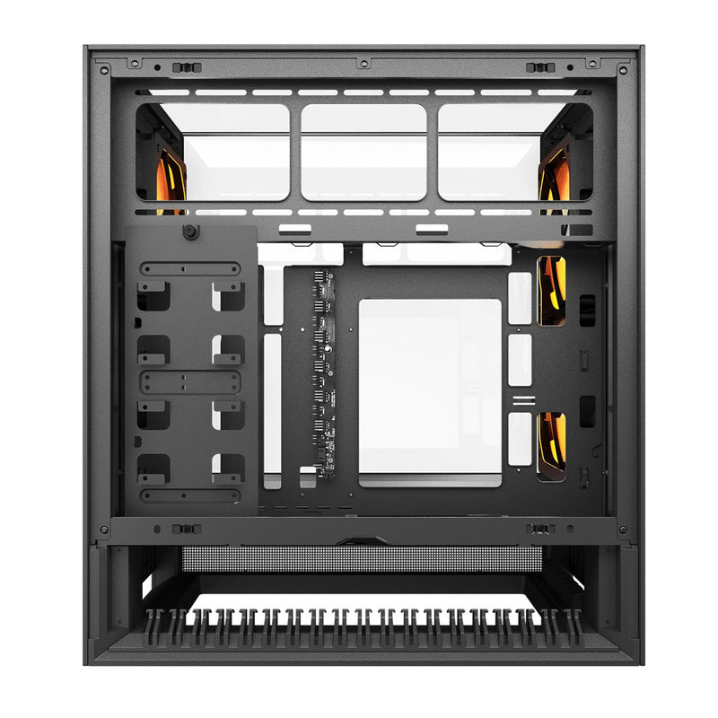 Afbeelding laden in galerijviewer, Cougar omnyx midi tower behuizing (zwart | 4x usb-a | 2x usb-c | tempered glass)
