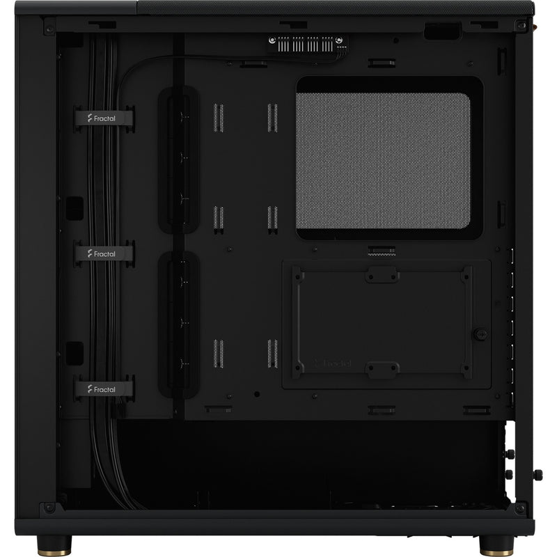 Afbeelding laden in galerijviewer, Fractal design north midi tower behuizing (zwart houtkleur | 2x usb-a | 1x usb-c)
