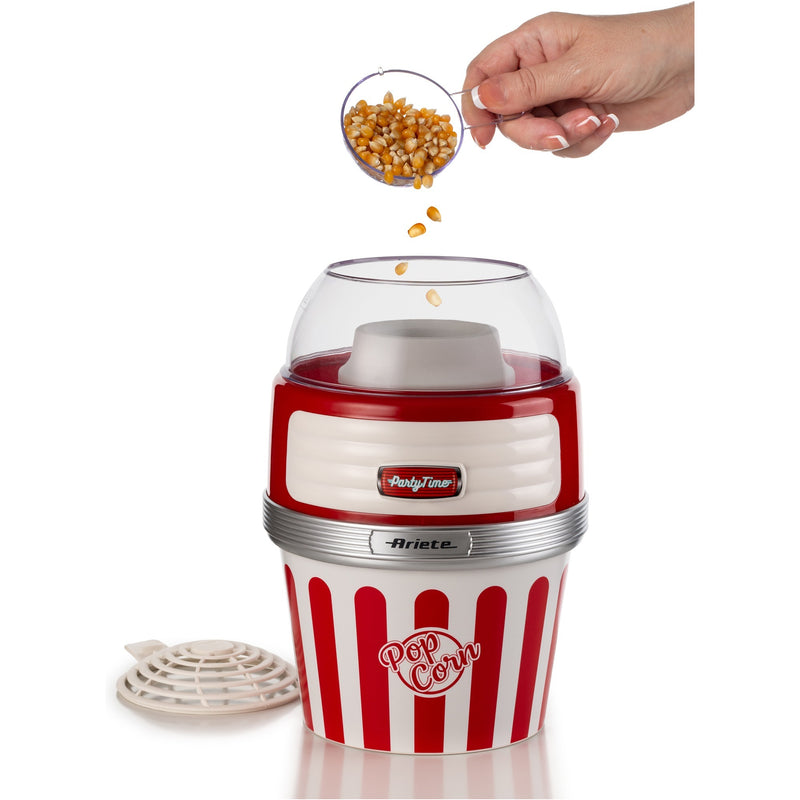 Afbeelding laden in galerijviewer, Ariete party time pop corn xl machine 2957 00 popcornmaker (rood wit)
