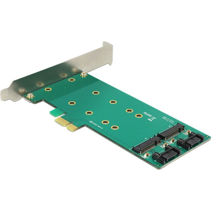 Afbeelding laden in galerijviewer, Delock pci express card > 2 x internal m.2 key b 110 mm - low profile form factor adapter
