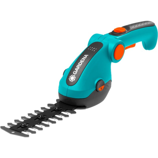 Afbeelding laden in galerijviewer, Gardena accu gras- buxusschaar comfortcut li grasschaar (turquoise zwart, incl. li-ion-accu 3,0ah)
