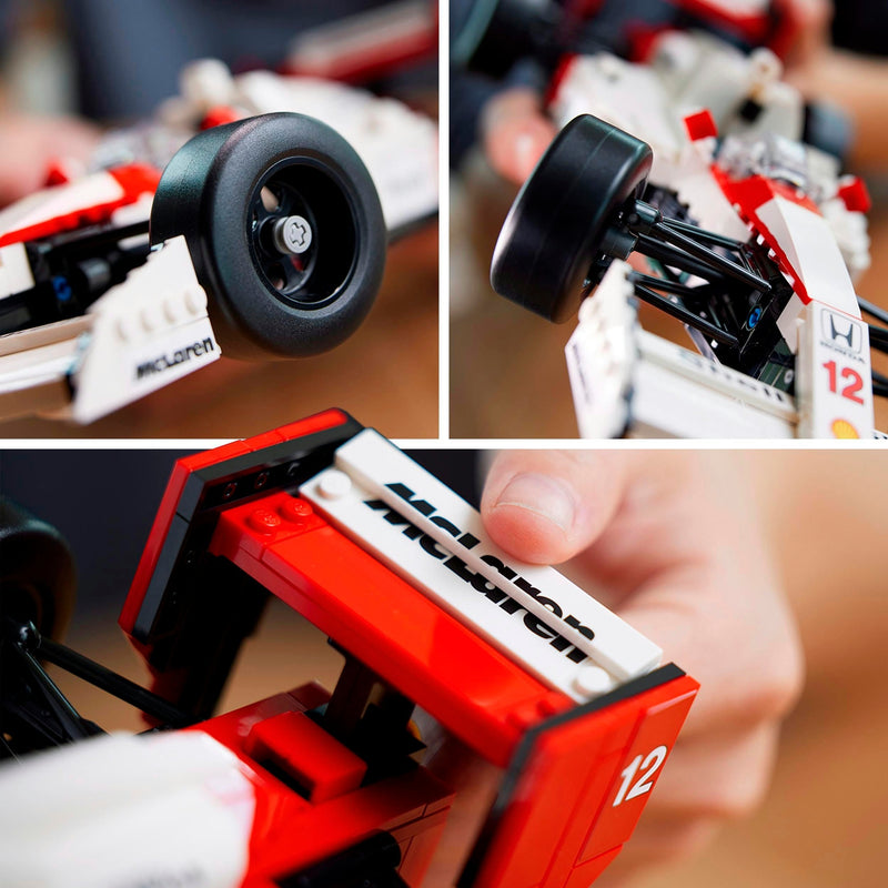 Afbeelding laden in galerijviewer, Lego icons mclaren mp4 4 en ayrton senna - 10330
