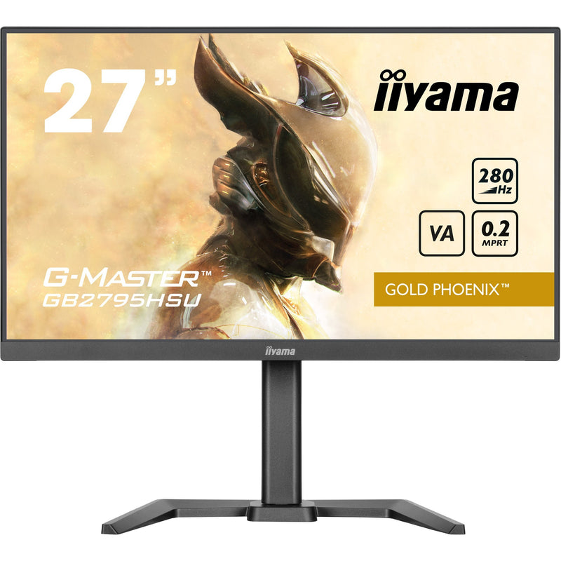 Afbeelding laden in galerijviewer, Iiyama g-master gold phoenix gb2795hsu-b1 27 gaming monitor (zwart, 1x displayport, 1x hdmi, 4x usb-a, 280 hz)
