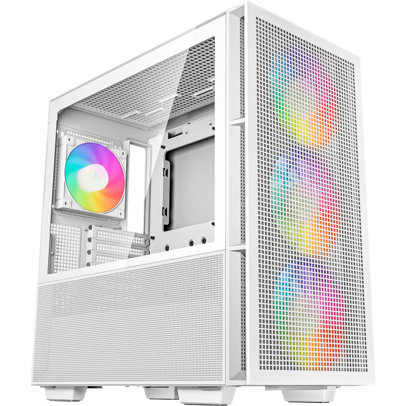 Afbeelding laden in galerijviewer, Deepcool ch560 midi tower behuizing (wit | 1x usb-a | 1x usb-c | rgb | tempered glass)
