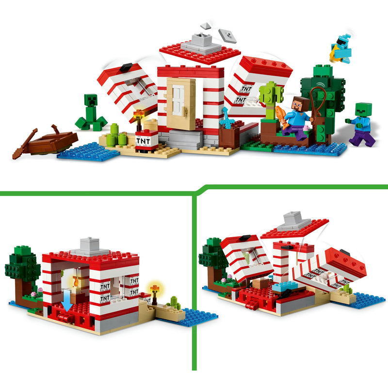 Afbeelding laden in galerijviewer, Lego minecraft - het tnt junglehuis constructiespeelgoed (21275)
