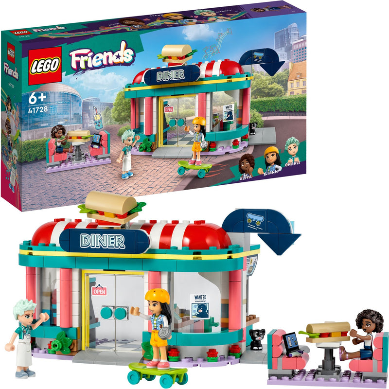 Afbeelding laden in galerijviewer, Lego friends - heartlake restaurant in de stad constructiespeelgoed (41728)
