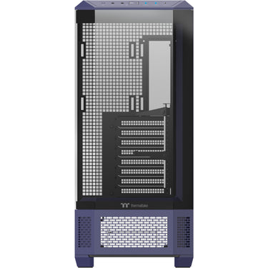 Thermaltake view 600 tg future dusk big tower behuizing (paars zwart | 2x usb-a | 1x usb-c | tempered glass)