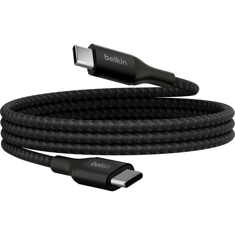 Afbeelding laden in galerijviewer, Belkin boostcharge usb-c > usb-c kabel (zwart, 1 meter, 240 w)
