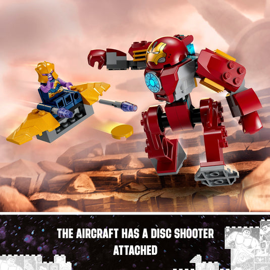 Lego marvel - iron man hulkbuster vs. thanos constructiespeelgoed (76263)
