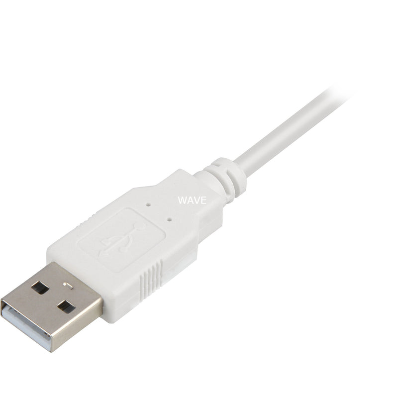 Afbeelding laden in galerijviewer, Sharkoon usb 2.0 kabel, usb-a > usb-b (wit, 0,5 meter)
