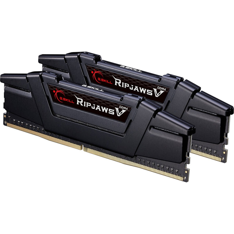 Afbeelding laden in galerijviewer, G.skill 16 gb ddr4-3600 (2x 8 gb) kit werkgeheugen (zwart, f4-3600c18d-16gvk, ripjaws v, xmp)
