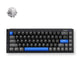 Mchose ace 68 turbo full-aluminum esports hall effect keyboard (zwart, us lay-out (qwerty), mount tai gt he, 65%, 16k, rgb, hot swap, usb-c, hall effect sensor)