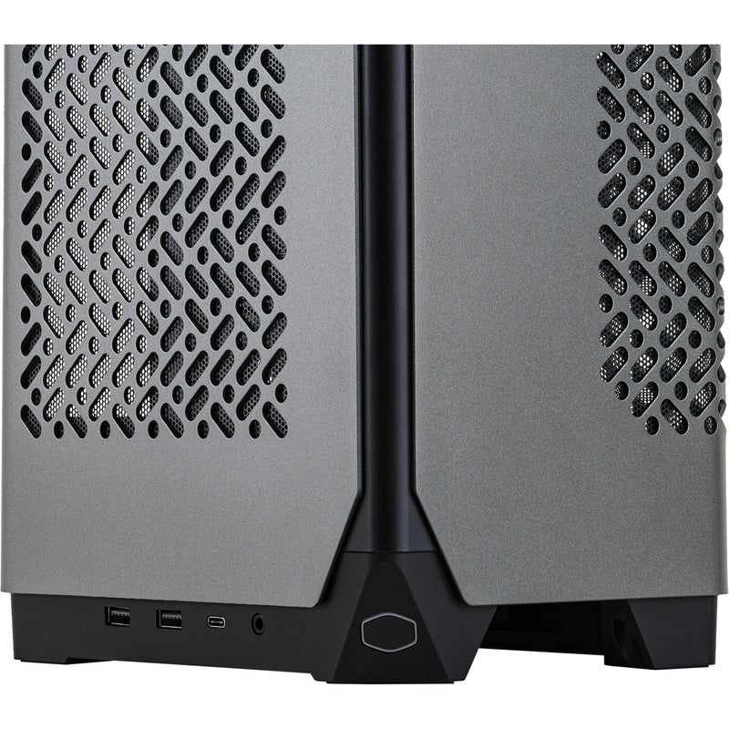 Afbeelding laden in galerijviewer, Cooler master ncore 100 max mini tower behuizing (donkergrijs | 2x usb-a | 1x usb-c)
