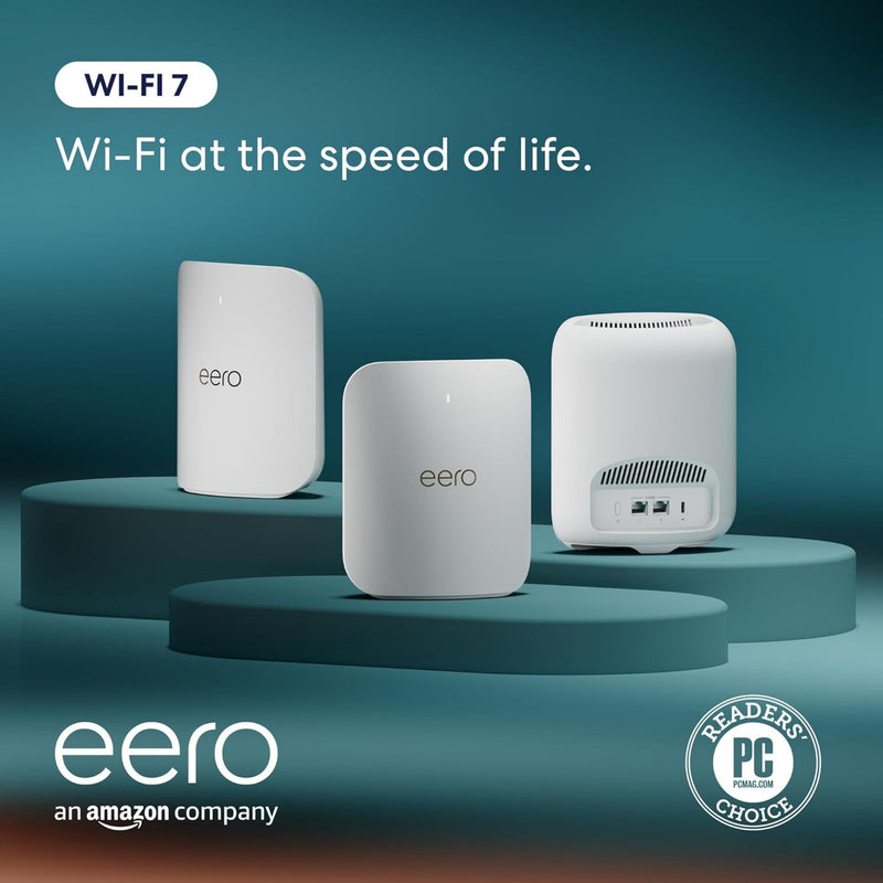 Afbeelding laden in galerijviewer, Eero pro 7 mesh wifi router, 3 stuks mesh router (wit)
