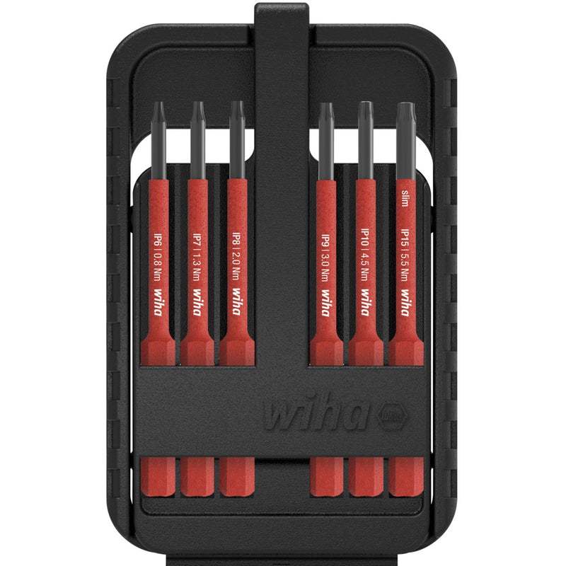 Afbeelding laden in galerijviewer, Wiha bit set slimbit electric bitset (rood, 76-delig)
