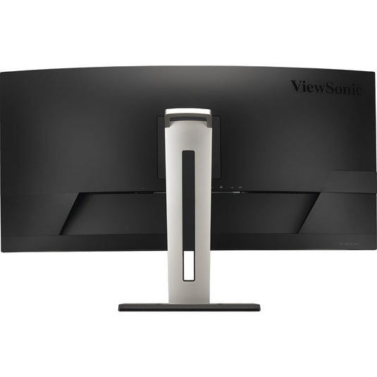 Viewsonic uwqhd curved docking monitor vg3456c 34 ultrawide (zwart (mat), 2x hdmi, 1x displayport, usb-a, usb-b, usb-c, lan, audio)